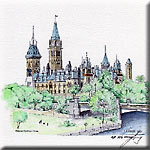 "Parliament Buildings - Summer"